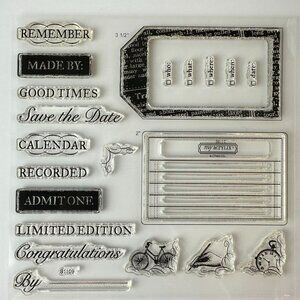 Close To My Heart My Acrylix Stamps Tags & Records